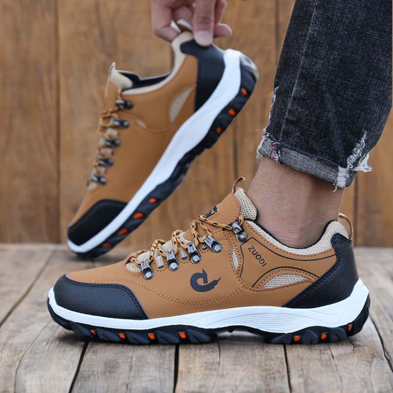 Men'S Mountain Biking Shoes - Походные ботинки, мужские черные кроссовки, водонепроницаемая