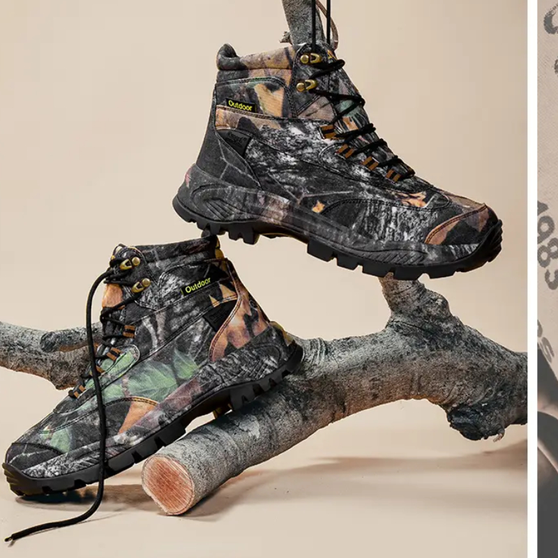 Men'S Mountain Biking Shoes - Мужские высокие камуфляжные охотничьи ботинки, дышащая